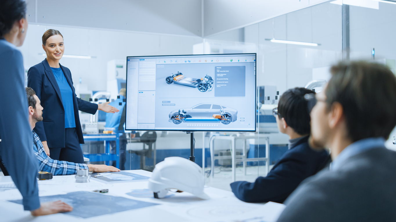 automotive manufacturer website design