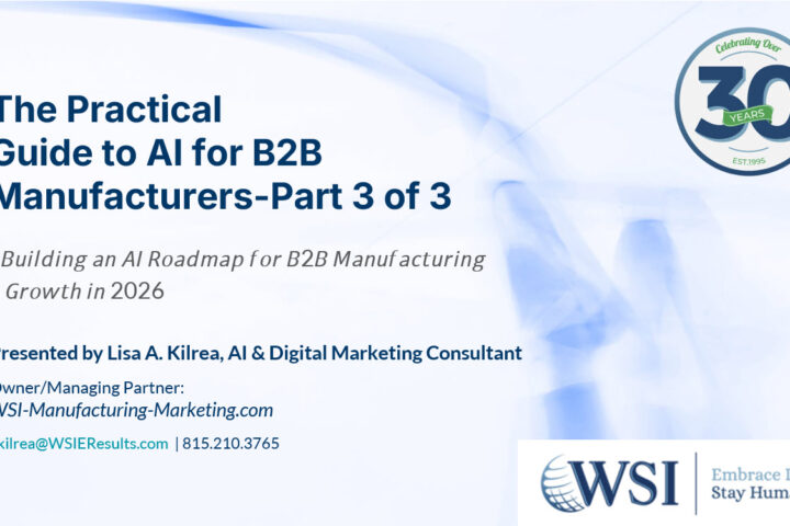 ai for manufacturers part 3 of a webinar series