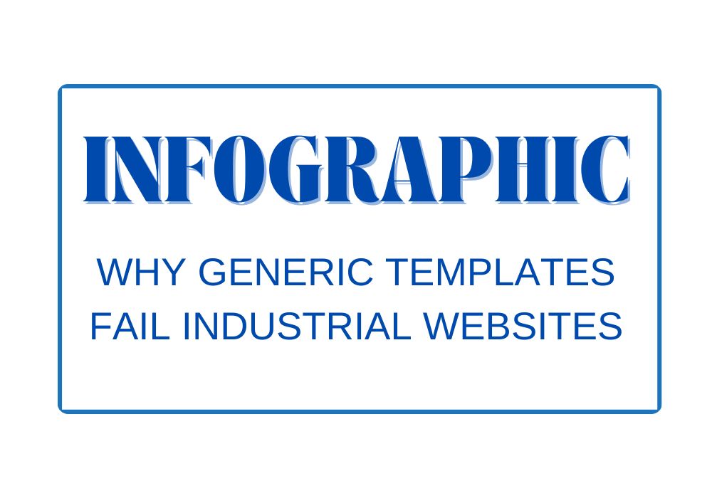 Why Generic Templates Fail Industrial Websites- Infographic