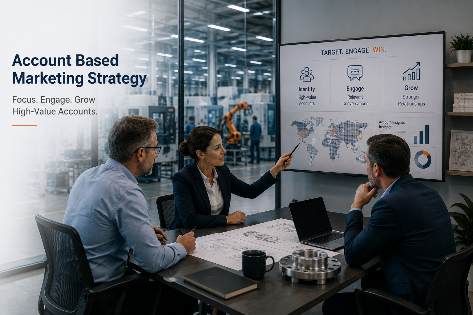 Account based marketing strategy for manufacturers
