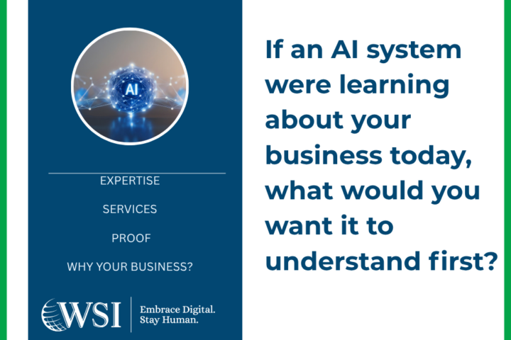 AI business learning system – WSI digital marketing expertise and services